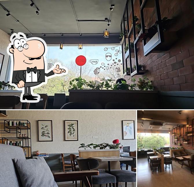 The interior of Barista