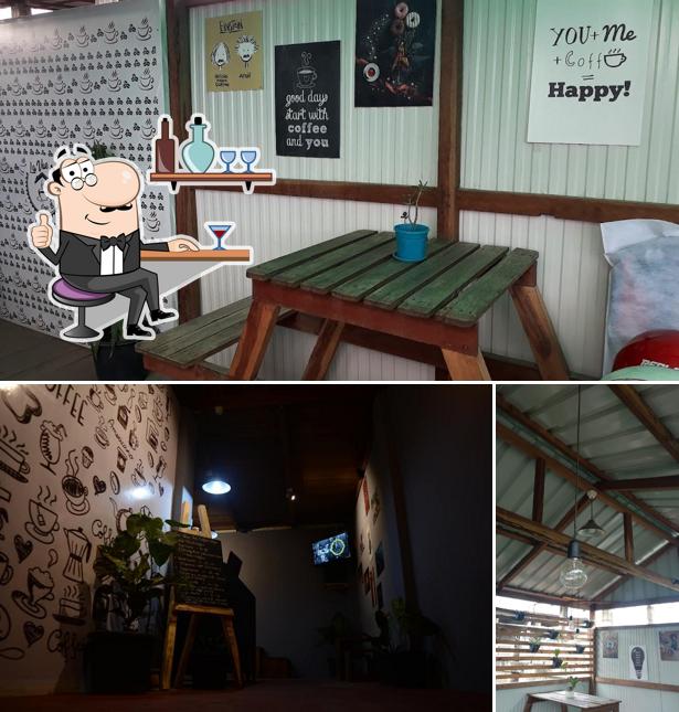The interior of La Vue The Coffee Shop