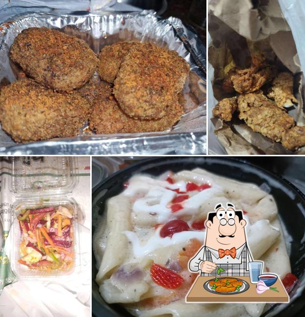 Chicken wings at THE EAST END