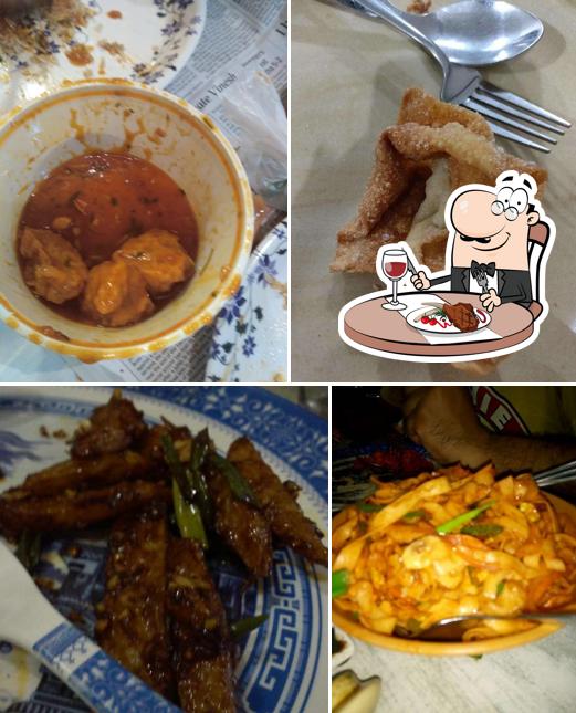 Chung Fa Chinese Restaurant serves meat dishes