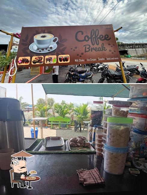 The exterior of Coffee Break