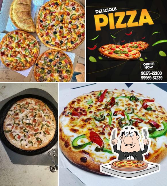 Try out various types of pizza