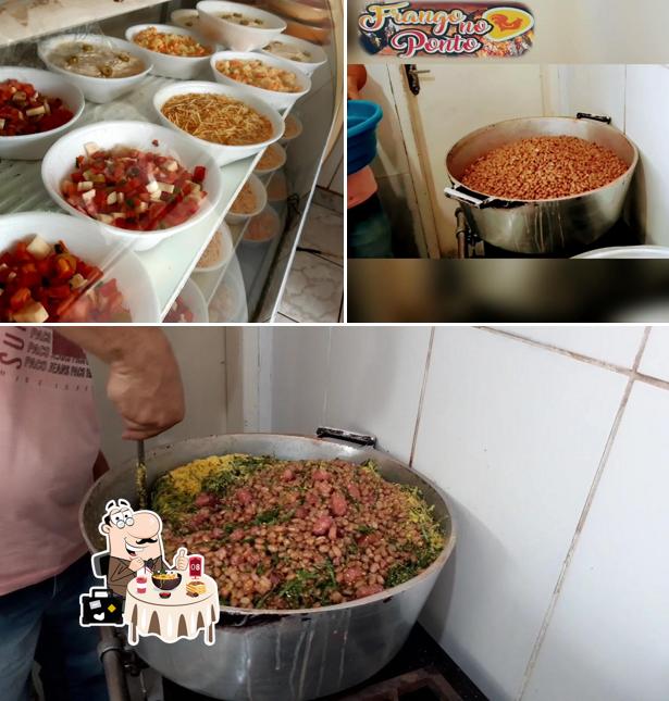 Comida em Frango no Ponto