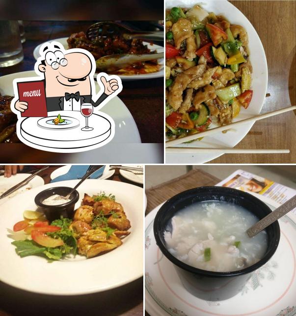 Food at Kimling Chinese Restaurant