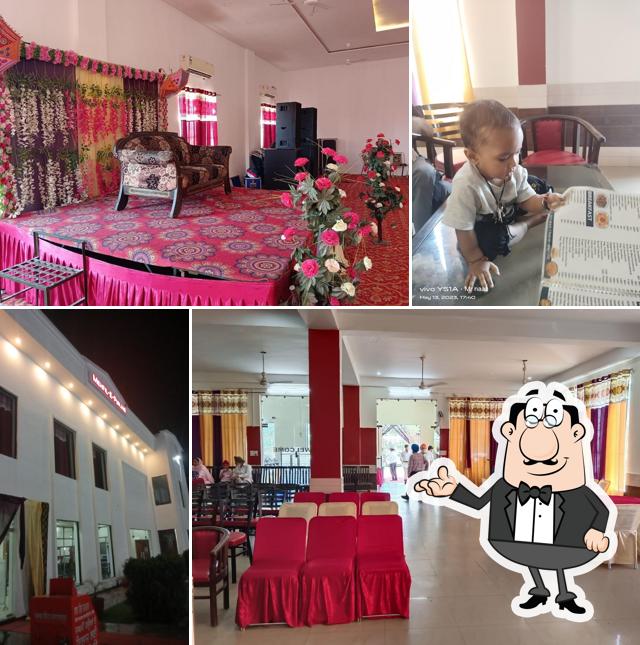 The interior of Mehfil-E-Punjab Dhabba