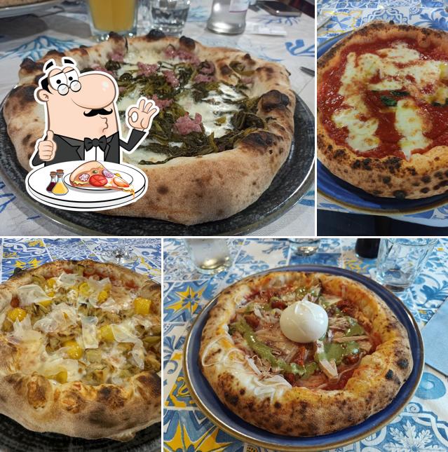 Scegli tra le molte varianti di pizza