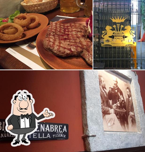 Tra le varie cose da Cerevisia Di Patti Stefano E C. Snc si possono trovare la interni e cibo