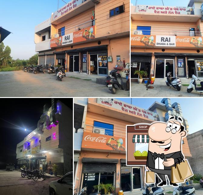 Check out how Rai Dhaba and pub bar / Restaurant in hoshiarpur looks outside