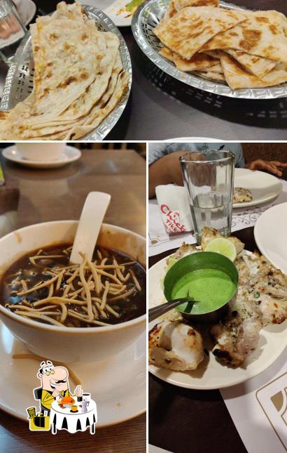 Food at Chicken Tikka Halal Restaurant