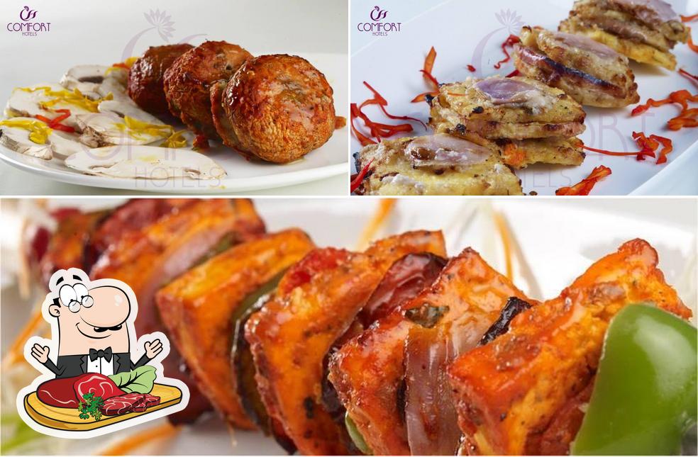 Get meat dishes at Comfort Hotels