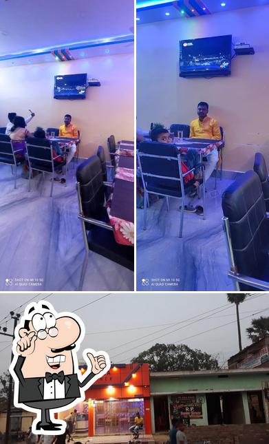 The interior of Khana Corner, Gaya, Bihar