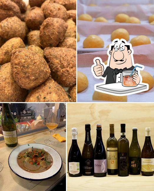 La foto di bevanda e cibo da Ligera Nuova Cucina Popolare