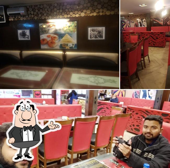 The interior of Lovely Restaurant
