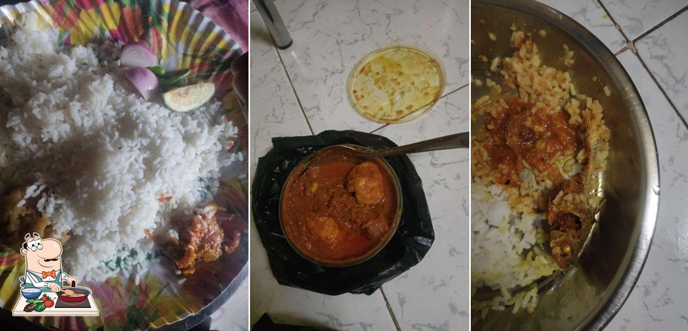 Chicken curry at Ramkrishna Hotel