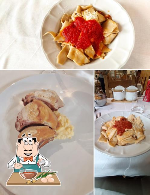 Ravioli al Ristorante La Rupe