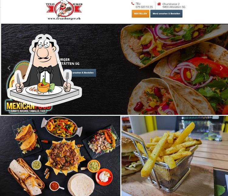 Cibo al Texas Burger