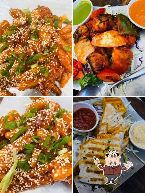 Food at chill'm BAR & CAFE