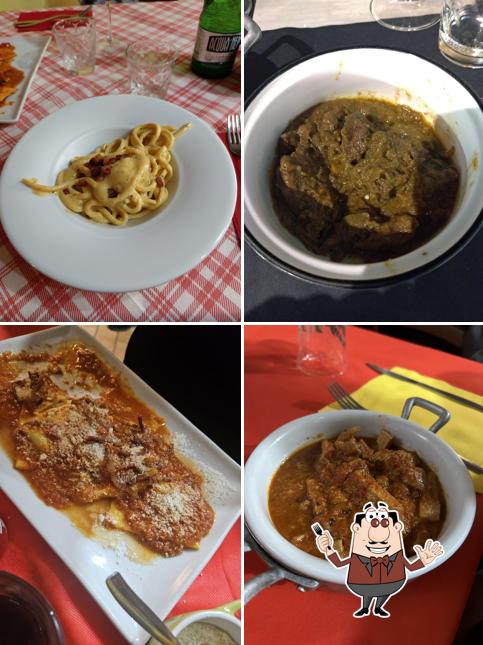 Cibo al Ristorante La Francigena Bolsena