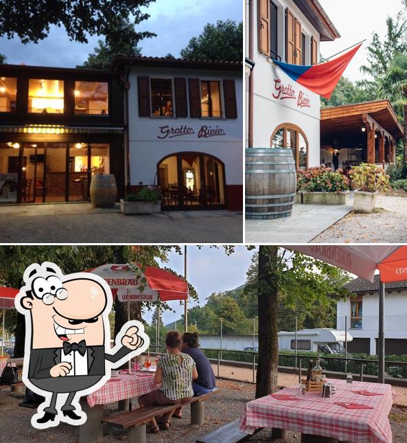 Gli esterni di Grotto al Bivio