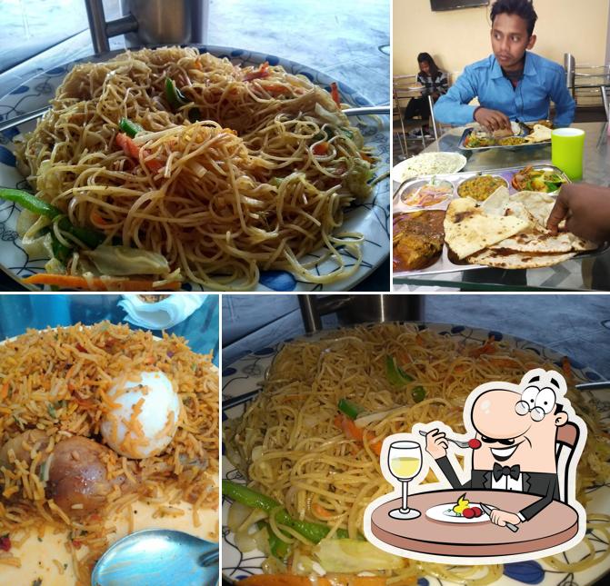 Food at Chef's Chowpatty restaurant