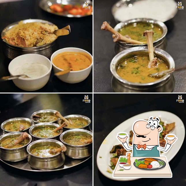 Food at Chichabas Taj