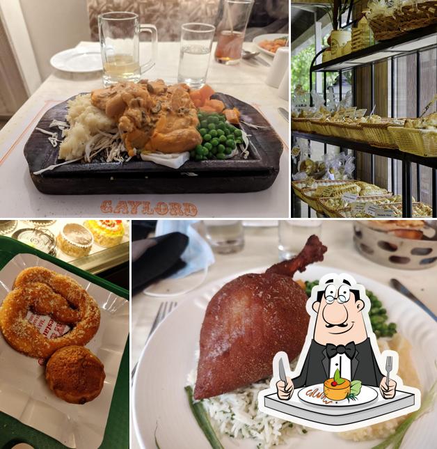 Food at Gaylord Restaurant