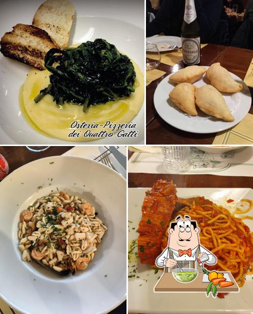 Insalata di alghe al L'Osteria dei Quattro Gatti