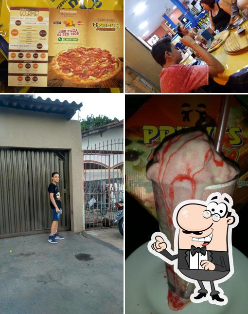 O exterior do Primu’s Pizzaria e Sorveteria