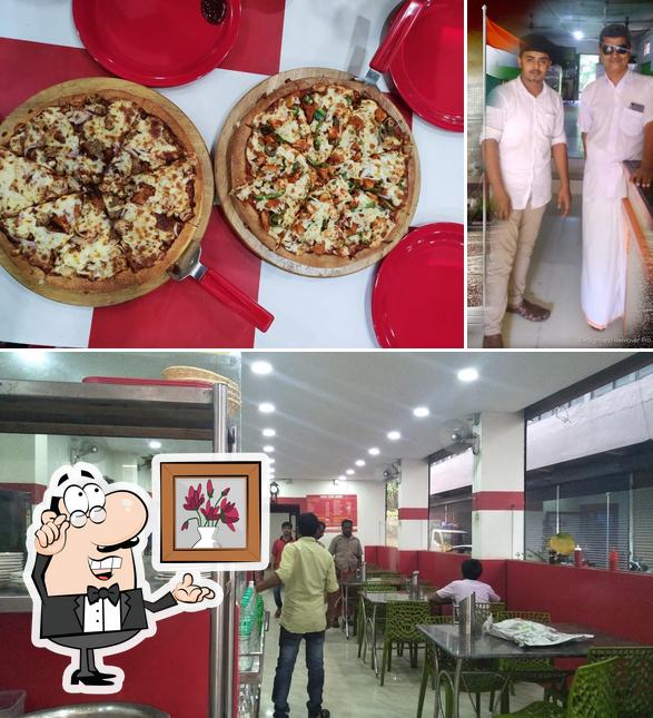Abad hotel is distinguished by interior and pizza