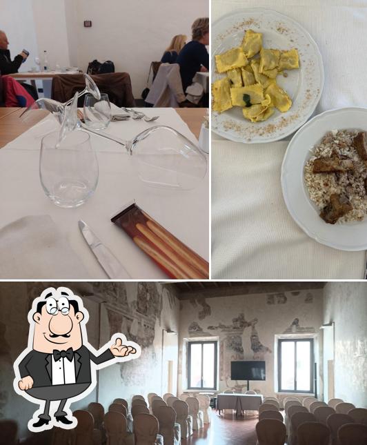 Gli interni di Ca' Uberti Trattoria Cafè