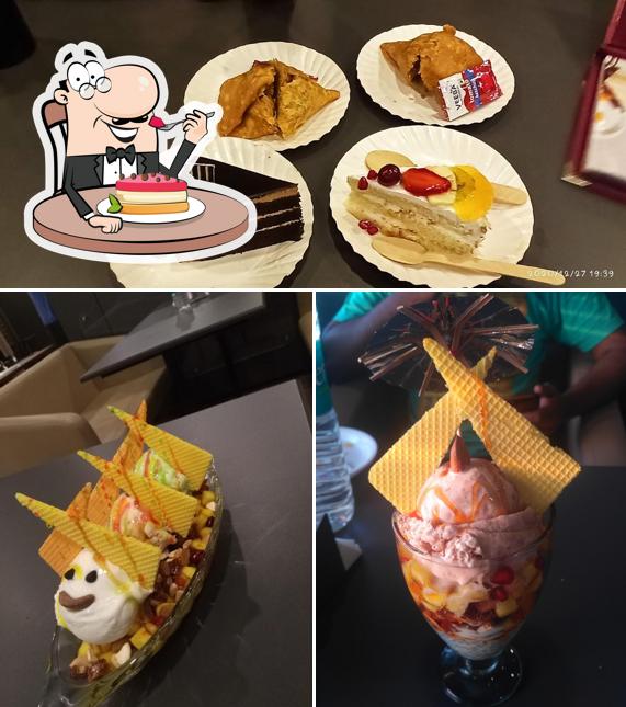 Order one of the sweet dishes