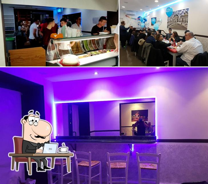 Gli interni di Döner Kebab & Balkan Grill