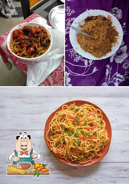 Spaghetti bolognese at Foodie Street