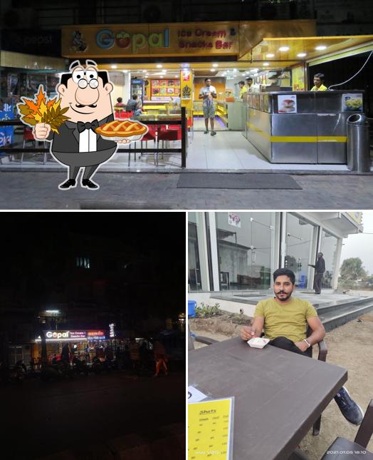 Look at the image of Gopal Icecream and snacksbar