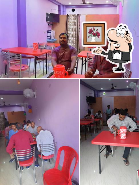 The interior of HOT & FRESH NON VEG MISHTI HOTEL