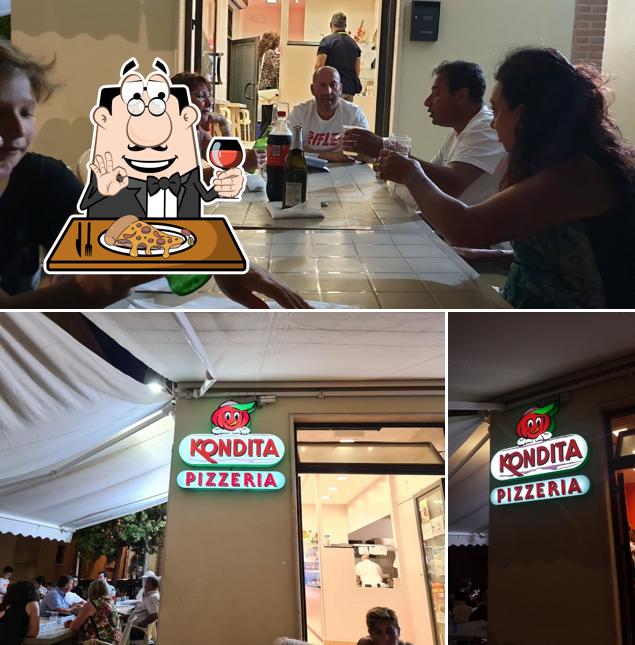Prenditi una pizza a Kondita