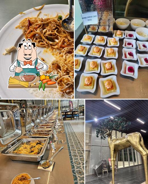 Spaghetti bolognese at Medoe Curated Buffet