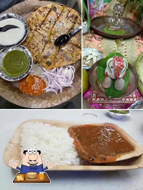 Meals at Shri Sai Paratha ( udgam school wala )