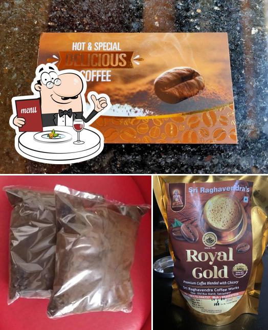 Food at Sri Raghavendra coffee works
