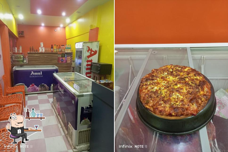 The interior of The Kulhad Pizza Cafe