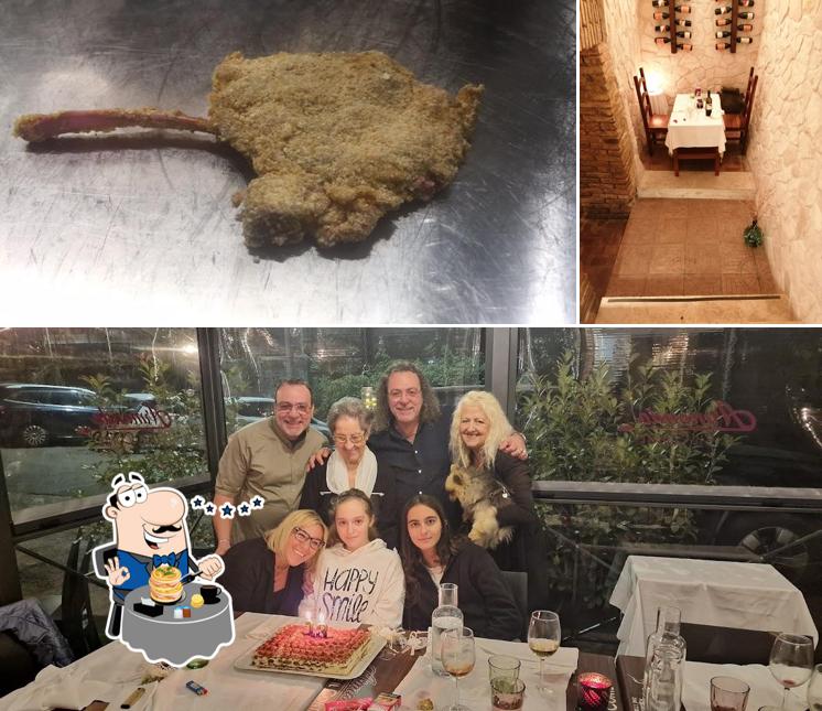 La immagine di cibo e tavolo da pranzo da Armando e il Conte Hostaria dal 1738