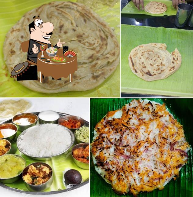 Food at Hotel Brindavan
