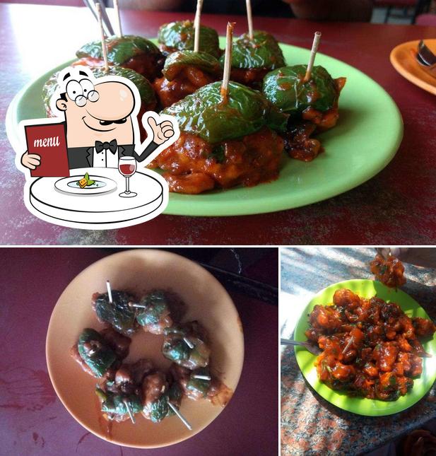Food at Penguin Ice Cream Parlor
