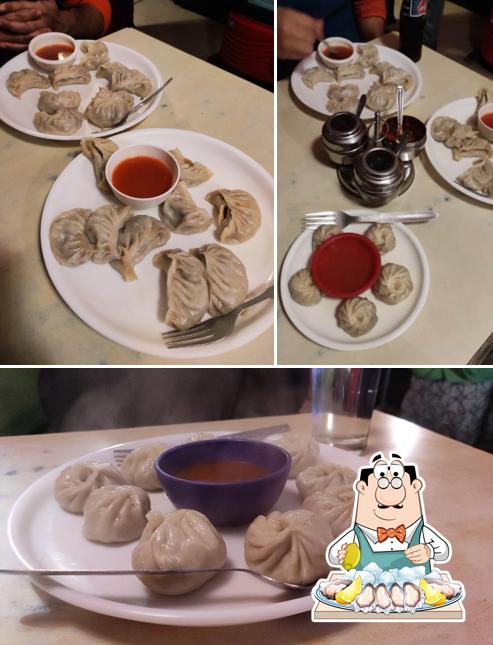 Oysters at Momo Hut Chinese Restaurant