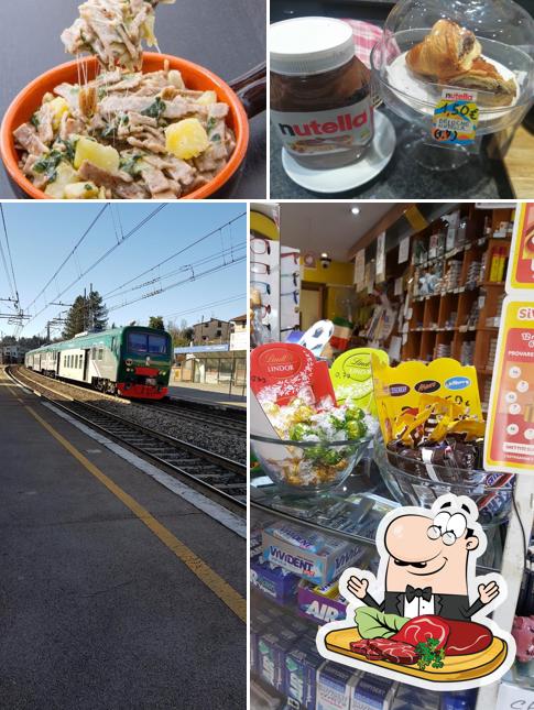 Prova i piatti di carne a Bar Station