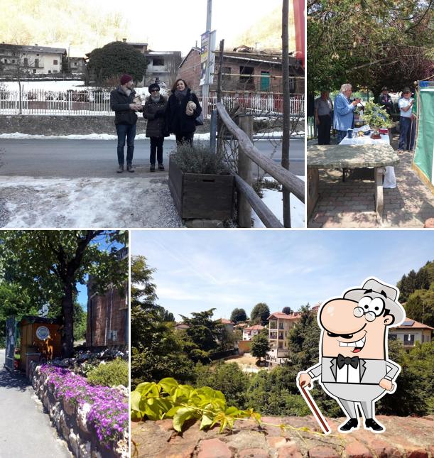 Goditi la vista dagli esterni di Bocciofila Cavorettese Bar Ristorante