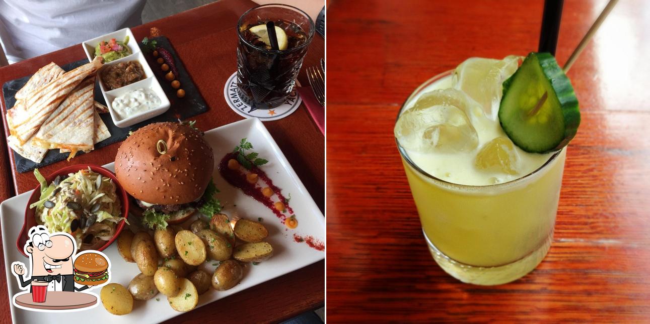 Prenditi un hamburger a Zermatt Yacht Club