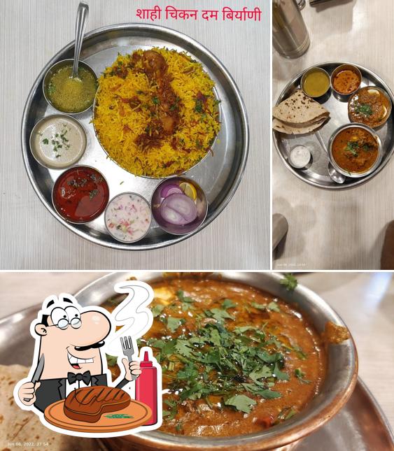Pick meat dishes at AASRA BIRYANI HOUSE