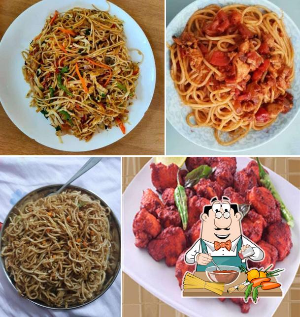 Spaghetti bolognese at Ameen Cafe