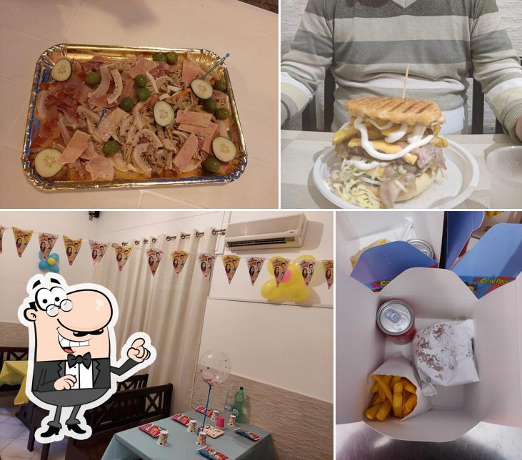 Guarda la immagine che mostra la interni e cibo di Aperimus O' Per O' Muss, Panini & Sfizi Vari